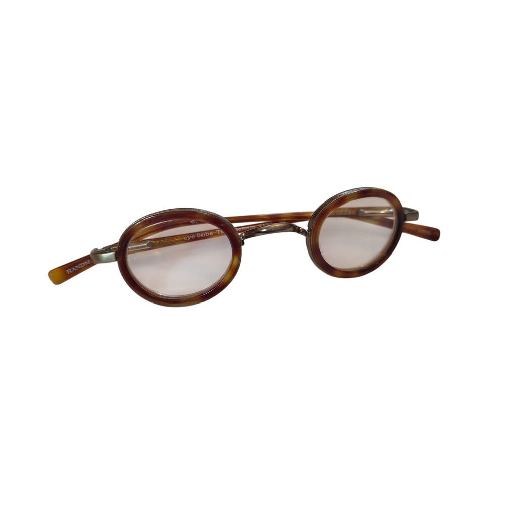 VTG Tortoiseshell Handmade eye bobs Torte 06 2193 +3.90 Reform Reading Glasses